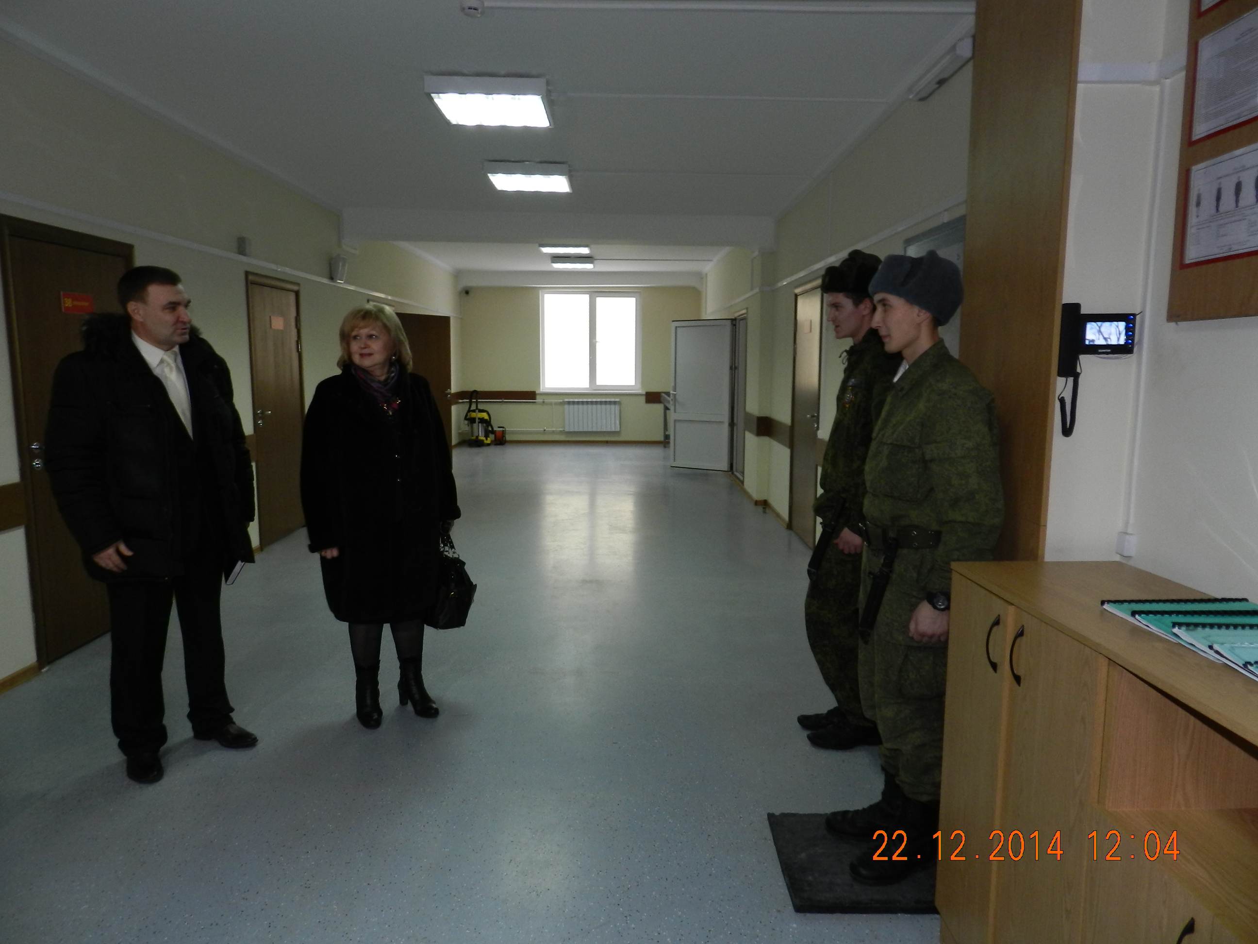 Посещение военной части №59292 в поселке Рощинский Самарской области