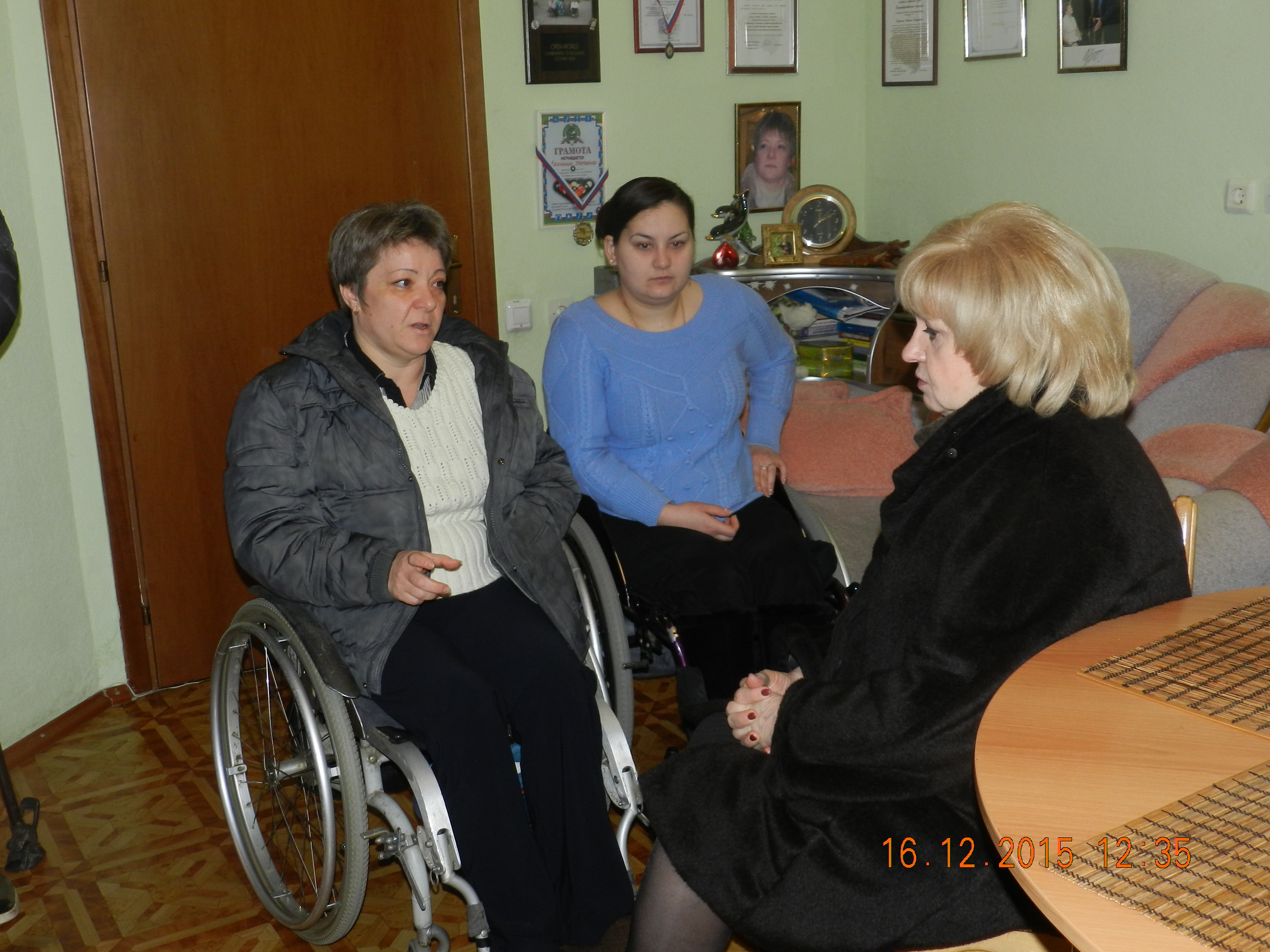 Посещение Самарского пансионата для ветеранов и инвалидов 