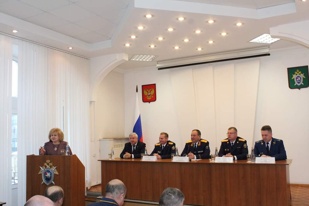 Поздравление сотрудников СУ СК РФ по Самарской области с очередной годовщиной образования ведомства