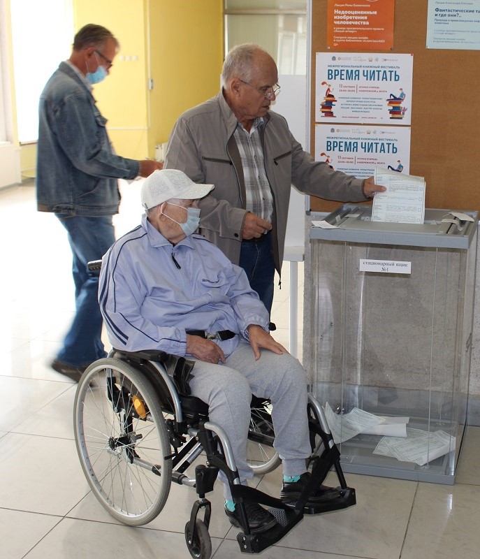 Готовность избирательных участков в Октябрьском и Ленинском районах Самары