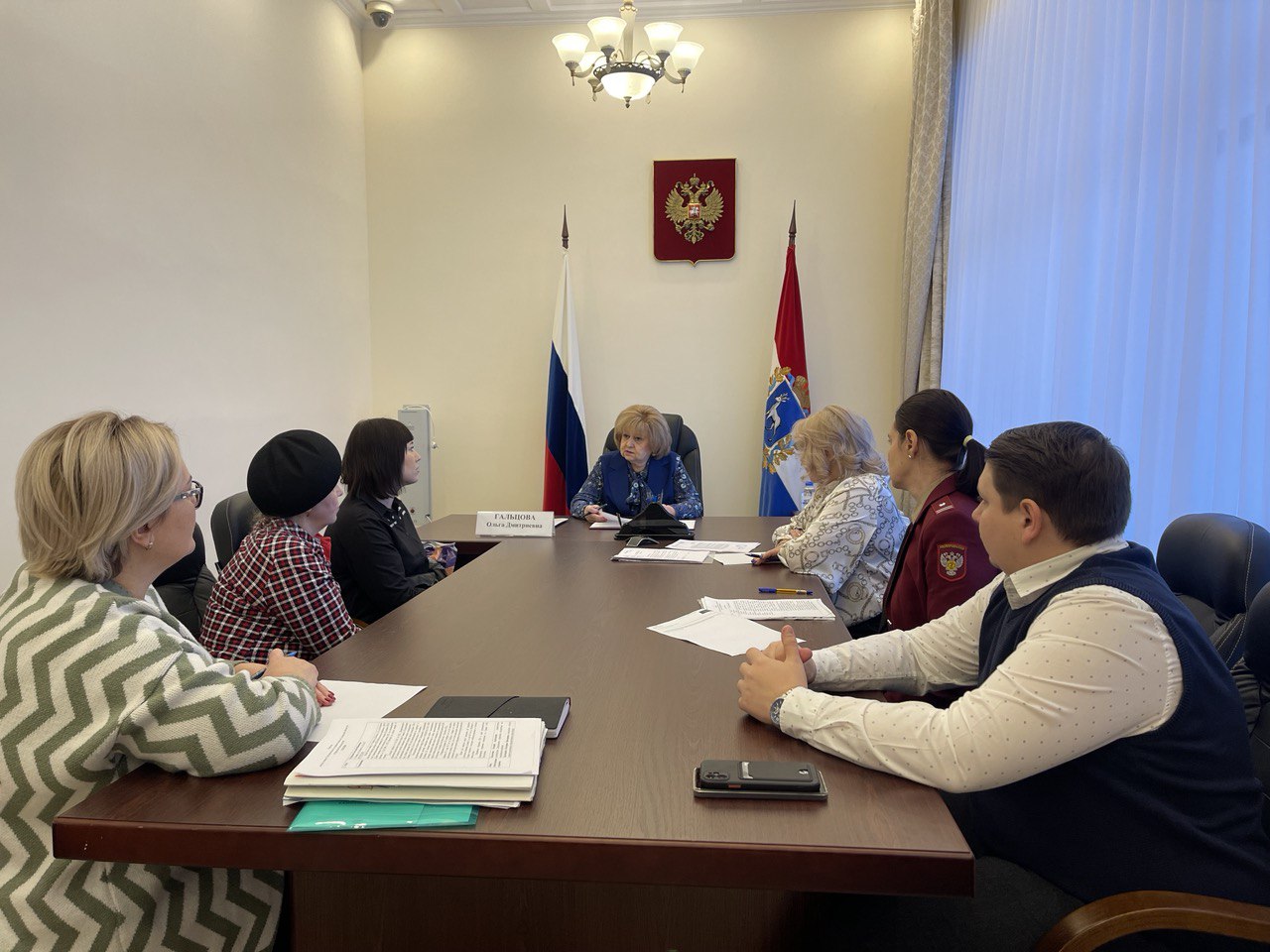 Ольга Гальцова провела личный прием граждан в приемной Президента Российской Федерации