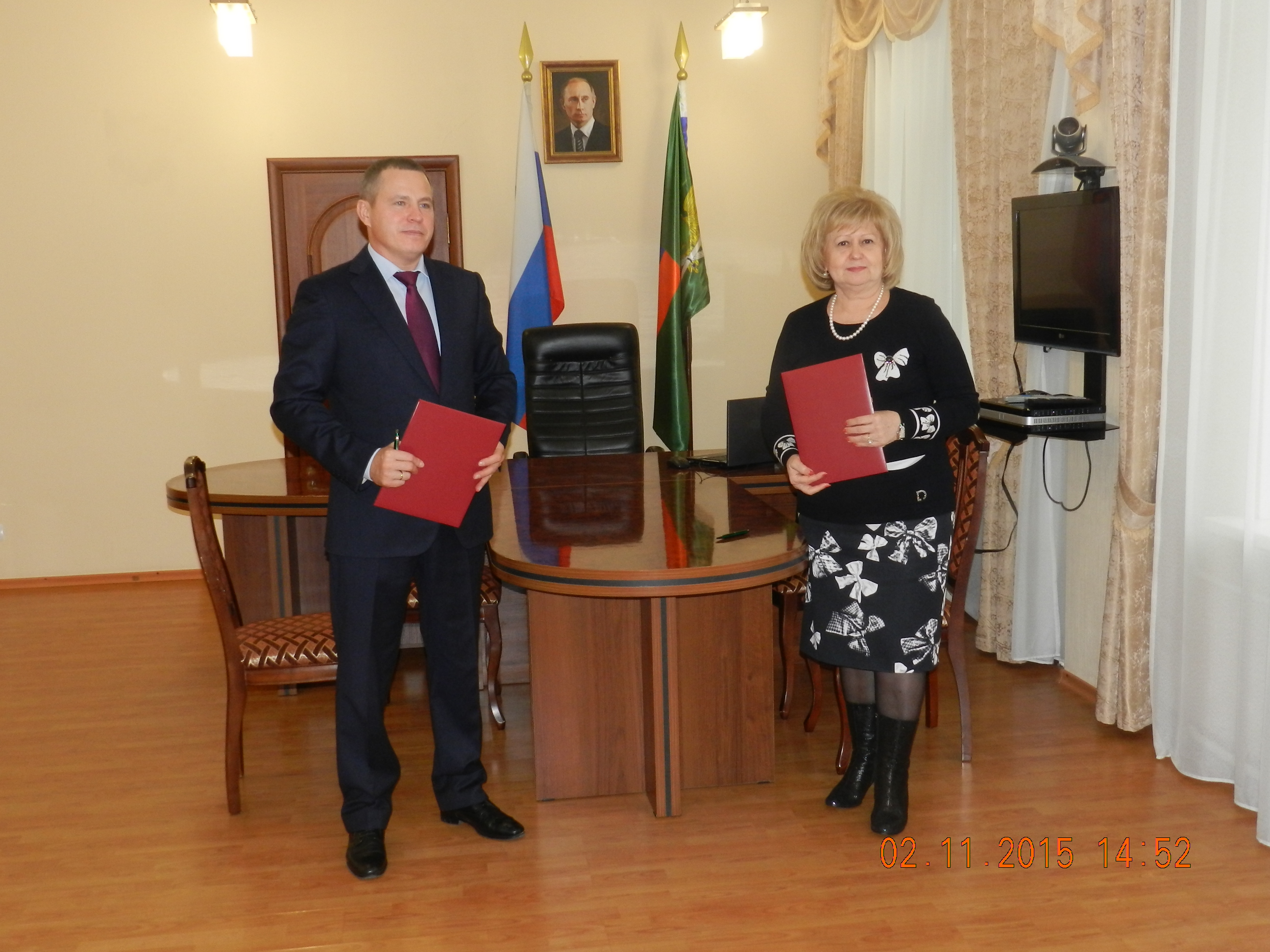 Подписание соглашения о взаимодействии с Управлением Федеральной службы судебных приставов по Самарской области