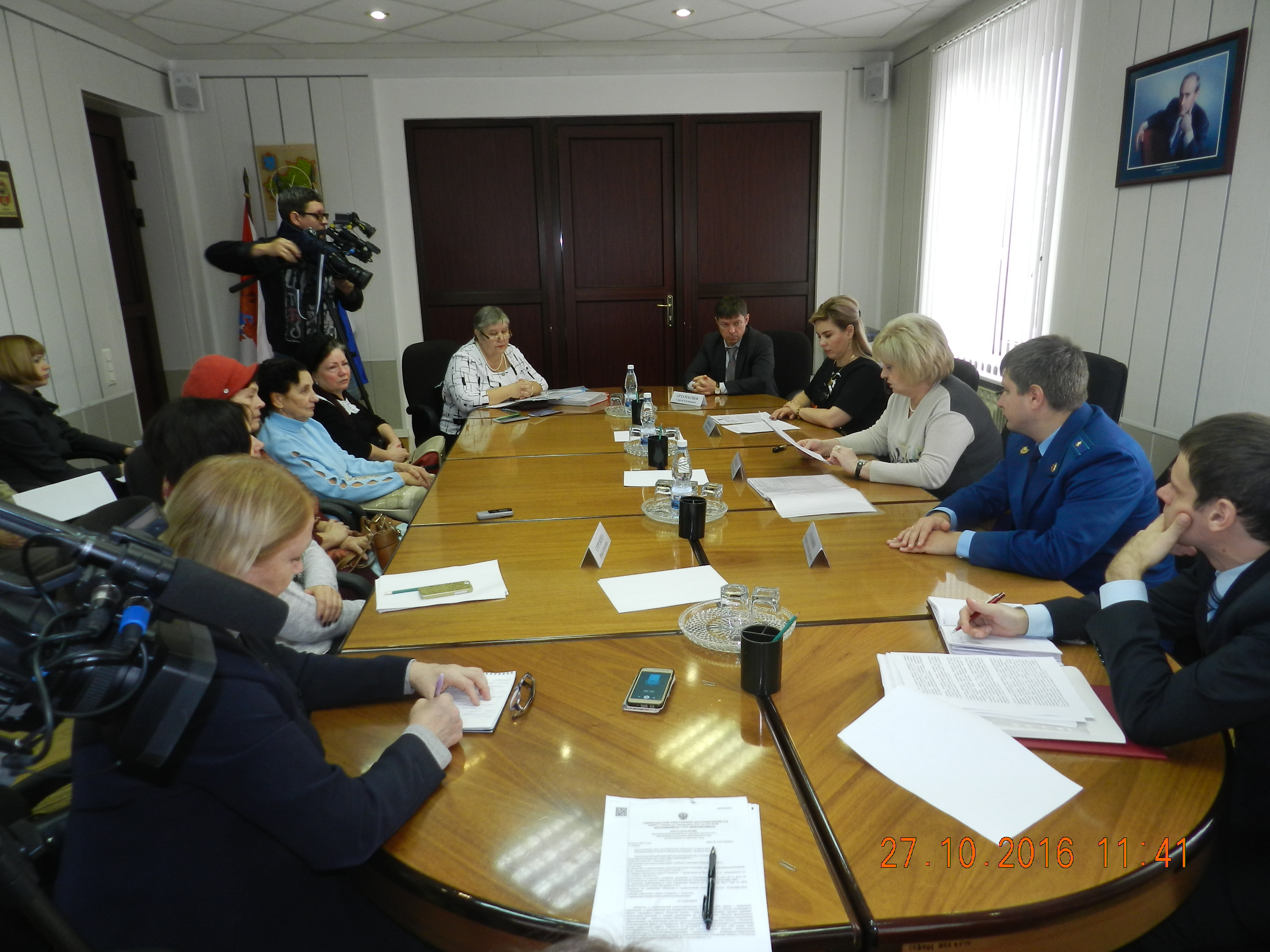 Совещание в мэрии Тольятти по вопросу застройки сквера в Комсомольском районе Тольятти