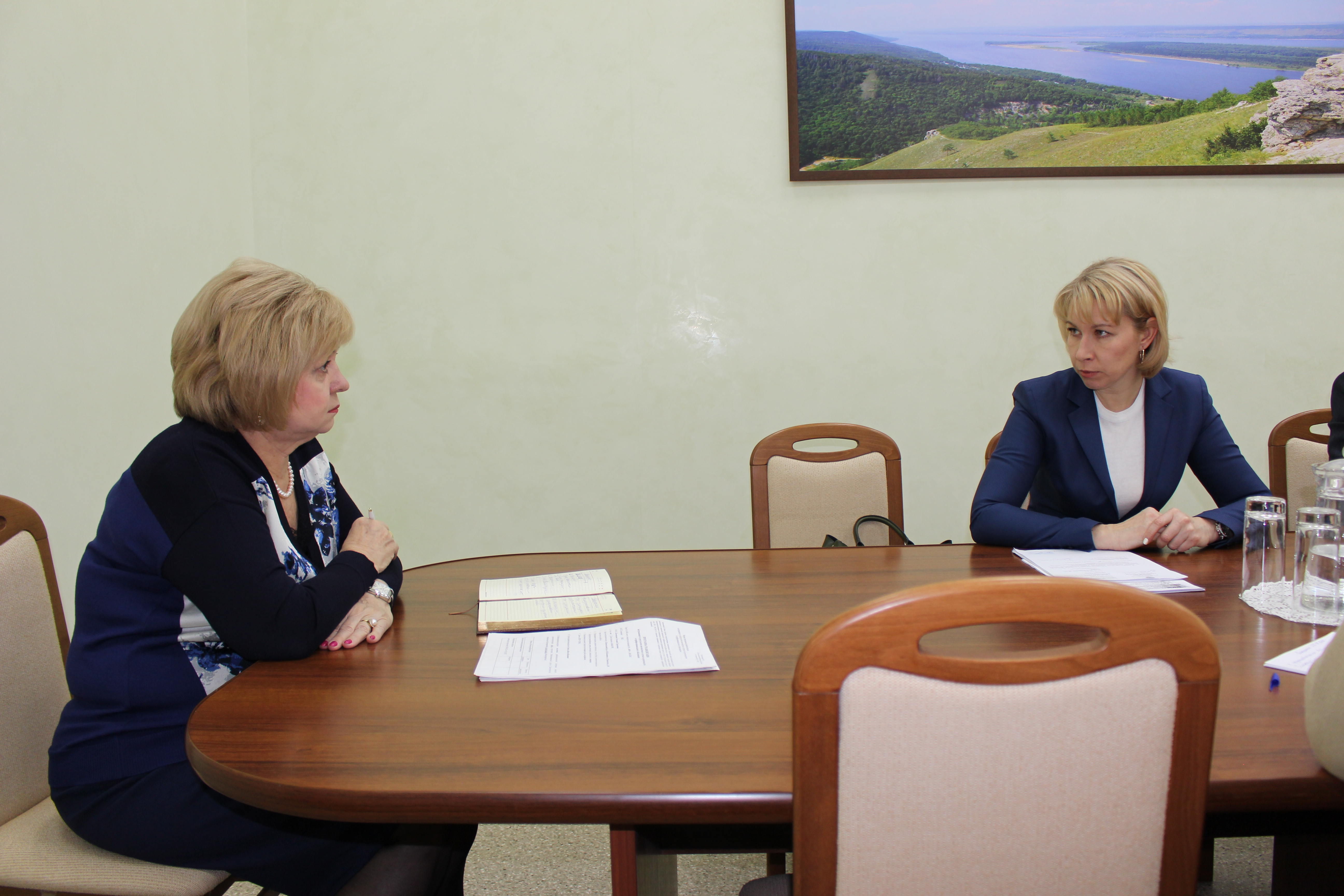 Рабочее совещание с представителями Самарского регионального отделения Фонда социального страхования