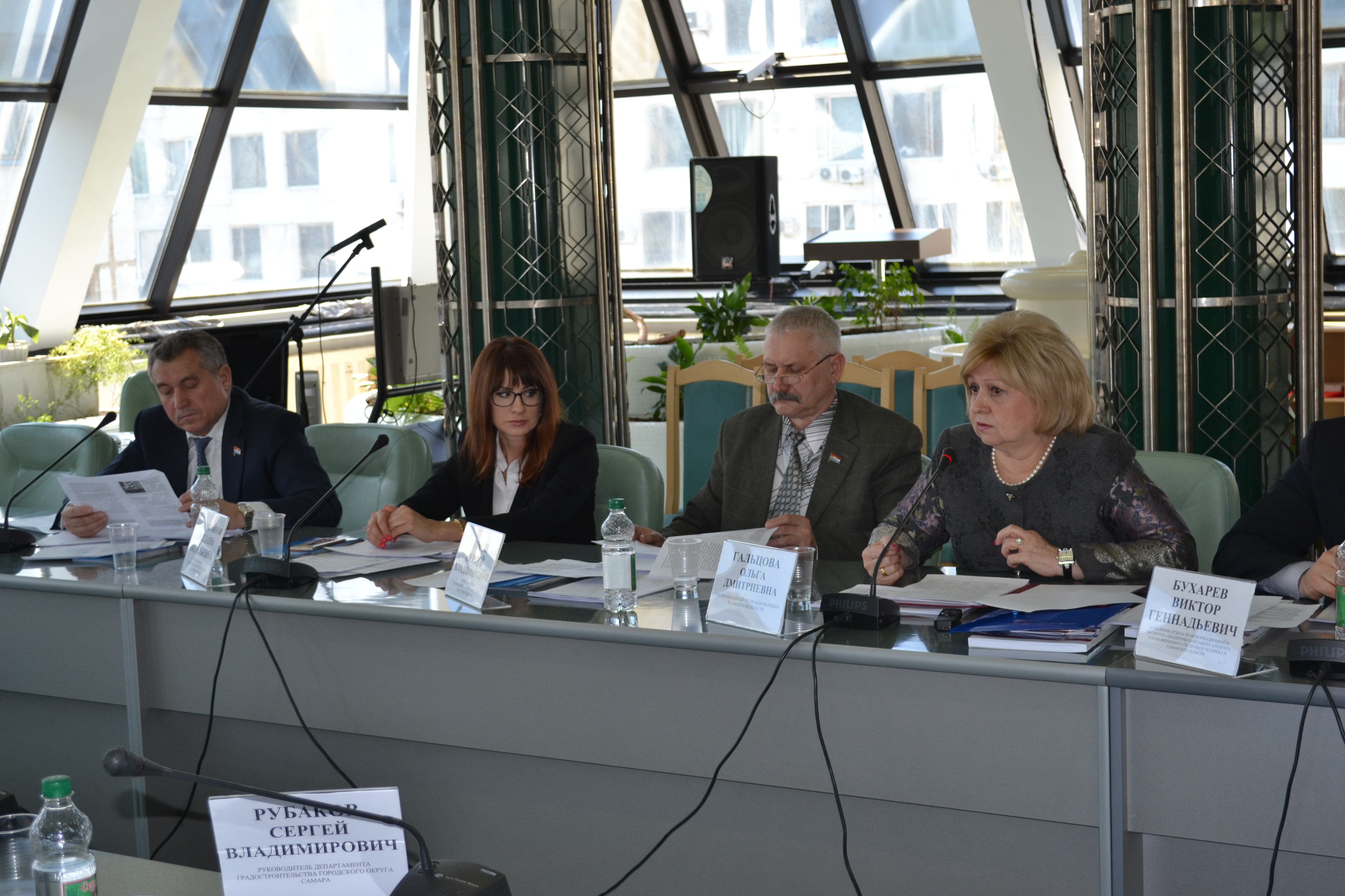 Заседание комитета по строительству Самарской Губернской Думы