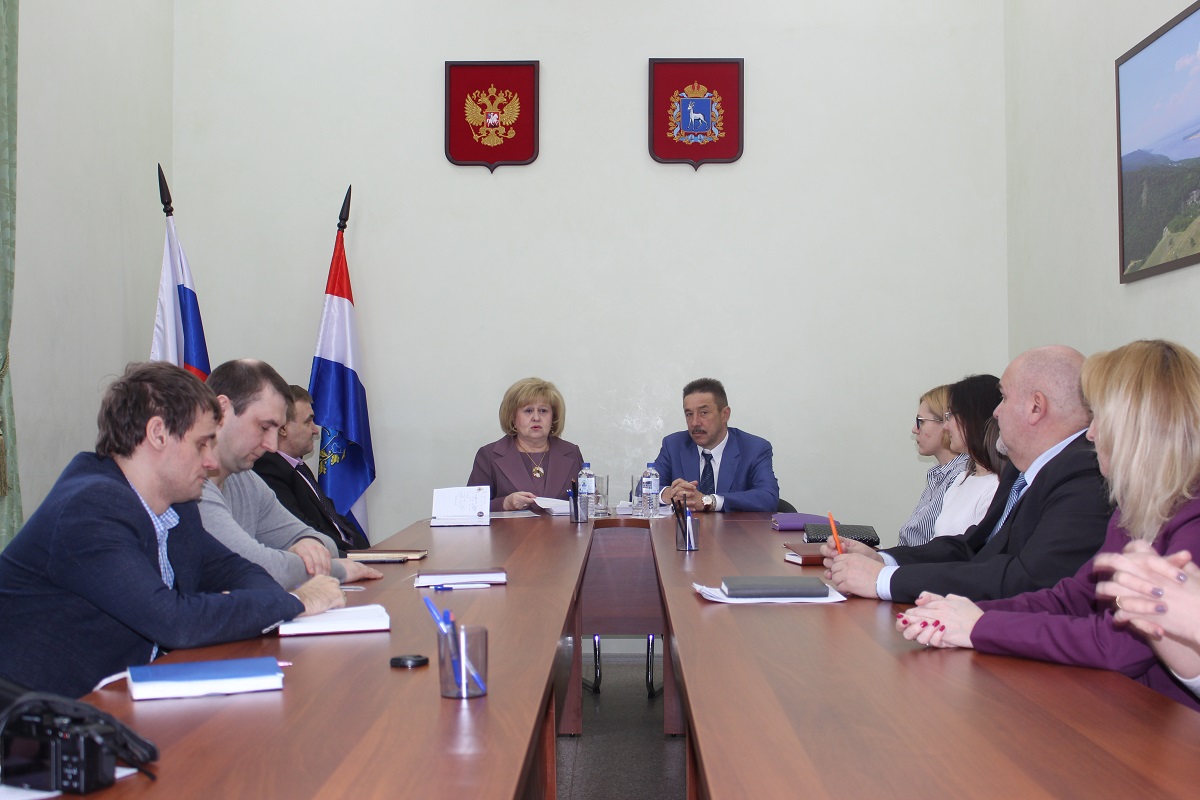 Рабочая встреча с Главным федеральным инспектором по Самарской области