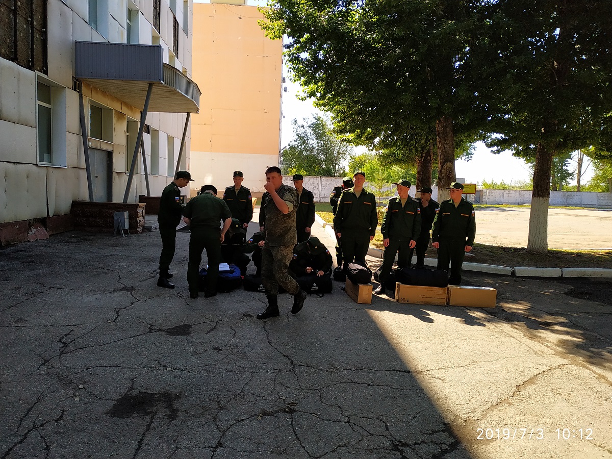 Посещение войсковых частей Самарского гарнизона