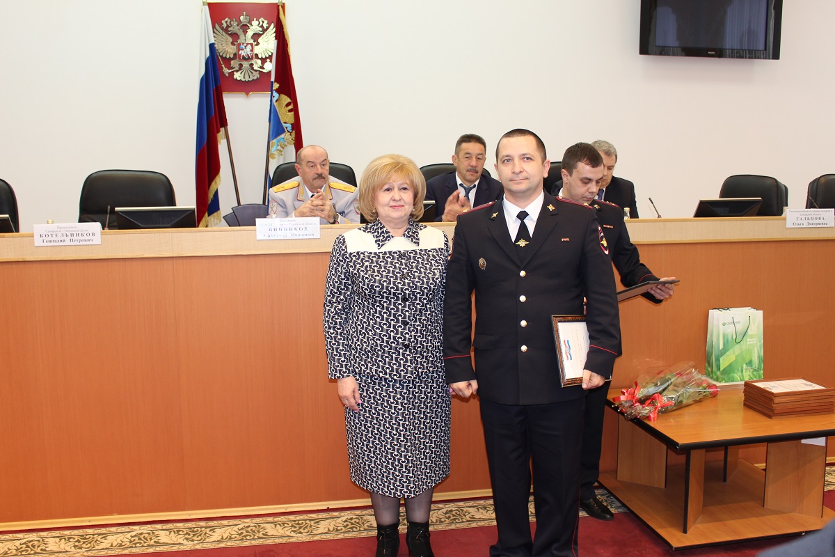 Торжественное мероприятие, посвящённое Дню сотрудников органов внутренних дел Российской Федерации