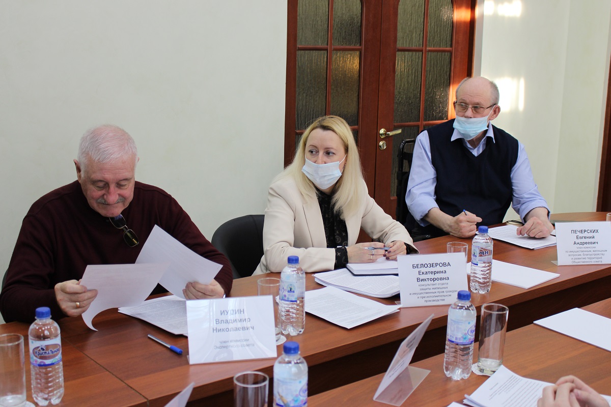 Заседание Комиссии по имущественным, жилищным вопросам, благоустройству и развитию территорий Общественного совета по вопросам прав и свобод человека при Уполномоченном по правам человека в Самарской области