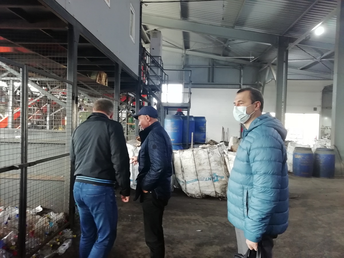 Представители аппарата Уполномоченного посетили мусоросортировочный комплекс в Новокуйбышевске