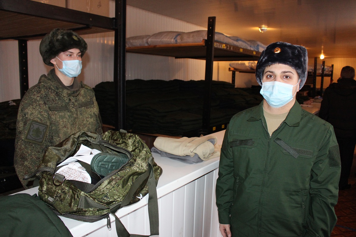 Сборный пункт военного комиссариата Самарской области
