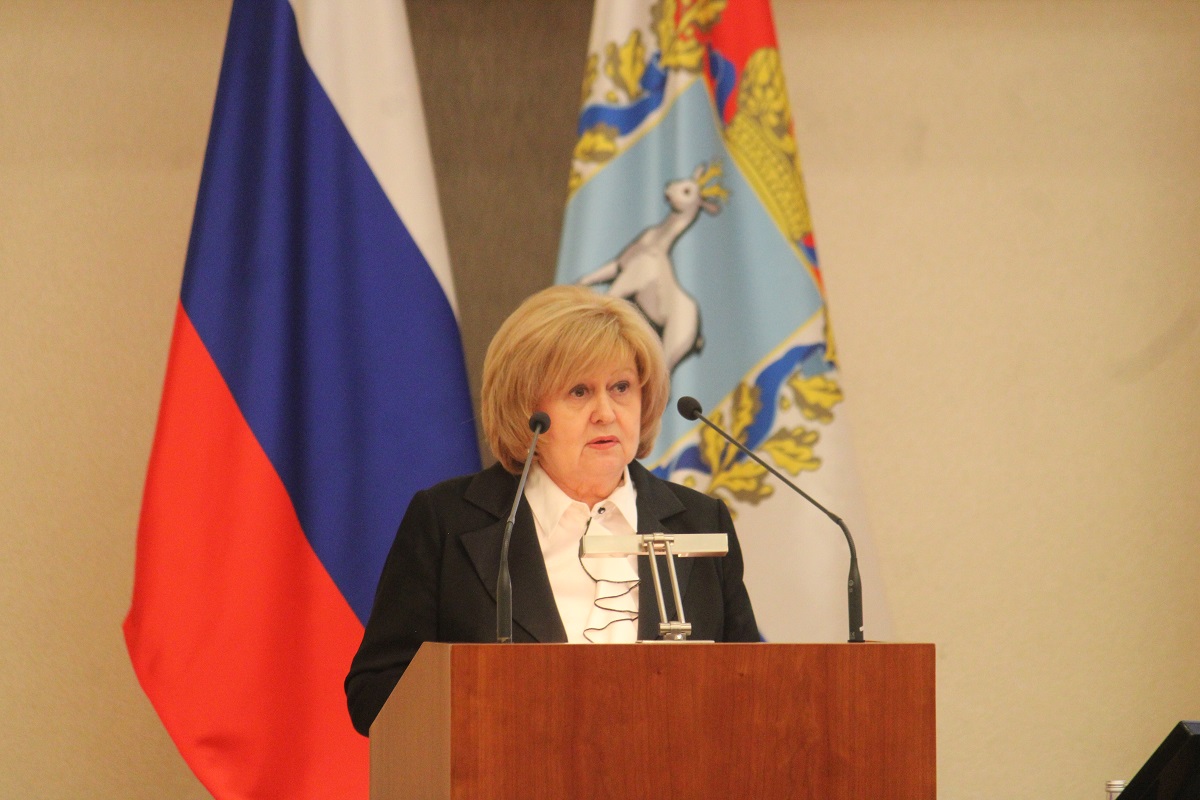 Ольга Гальцова выступила на заседании коллегии министерства здравоохранения Самарской области