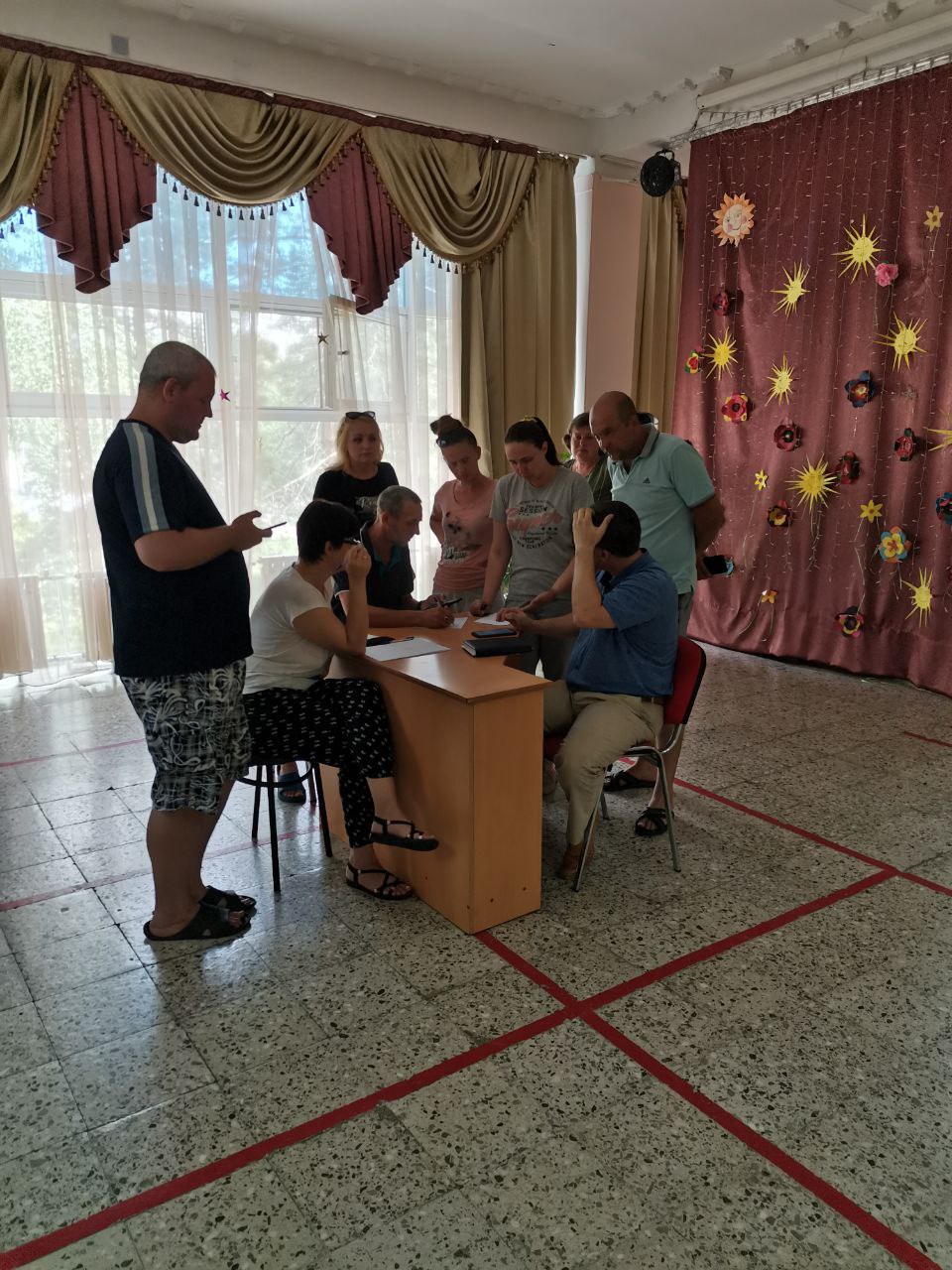 Посещение пунктов временного размещения прибывших в Самарскую область жителей ДНР, ЛНР и Украины