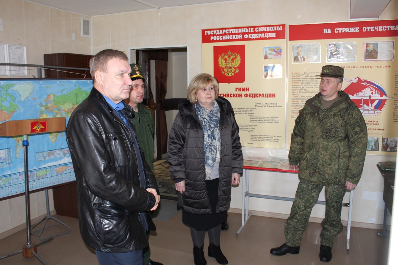 Условия размещения военнослужащих, призванных в рамках частичной мобилизации проверила Уполномоченный по правам человека Ольга Гальцова