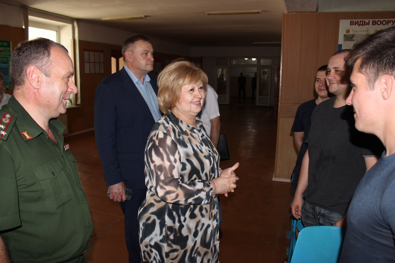 Уполномоченный по правам человека в Самарской области посетила сборный пункт военного комиссариата в городе Сызрани