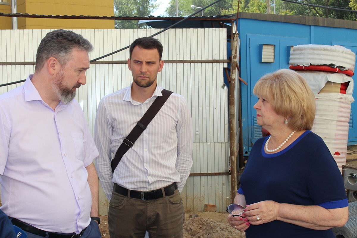 Уполномоченный по правам человека Ольга Гальцова посетила проблемные объекты, строительство которых завершается с использованием механизмов ППК «Фонд развития территорий»